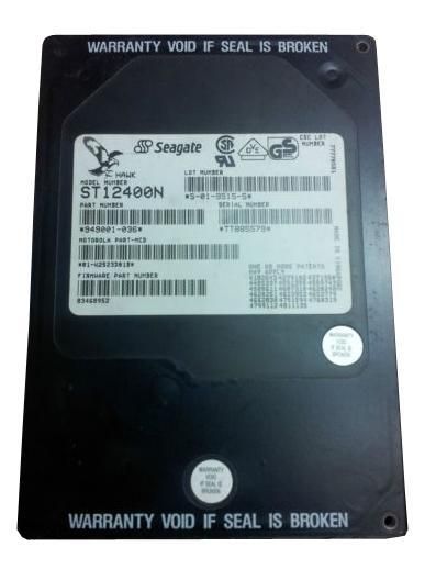 ST12400N Seagate Hawk2 2.15GB 5400RPM Fast SCSI 50-Pin 256KB Cache 3.5-inch Internal Hard Drive