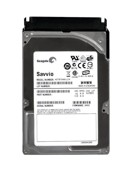 ST973401LC Seagate Savvio 73.4GB 10000RPM Ultra-320 SCSI 80-Pin 8MB Cache 2.5-inch Internal Hard Drive