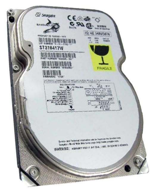 ST318417W Seagate Barracuda 36ES 18.4GB 7200RPM Ultra SCSI 68-Pin 2MB Cache 3.5-inch Internal Hard Drive