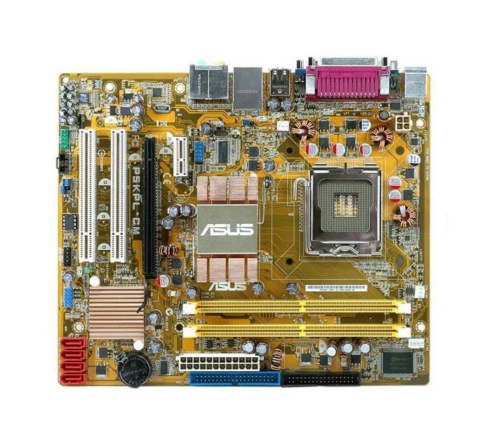 P5KPL-CM ASUS Socket LGA 775 Intel G31 + ICH7 Chipset Core 2 Quad/ Core 2 Extreme/ Core 2 Duo/ Pentium D/ Pentium 4/ Celeron E1000 Series/ Celeron Processors Support DDR2 2x DIMM 4x SATA uATX Motherboard (Refurbished)