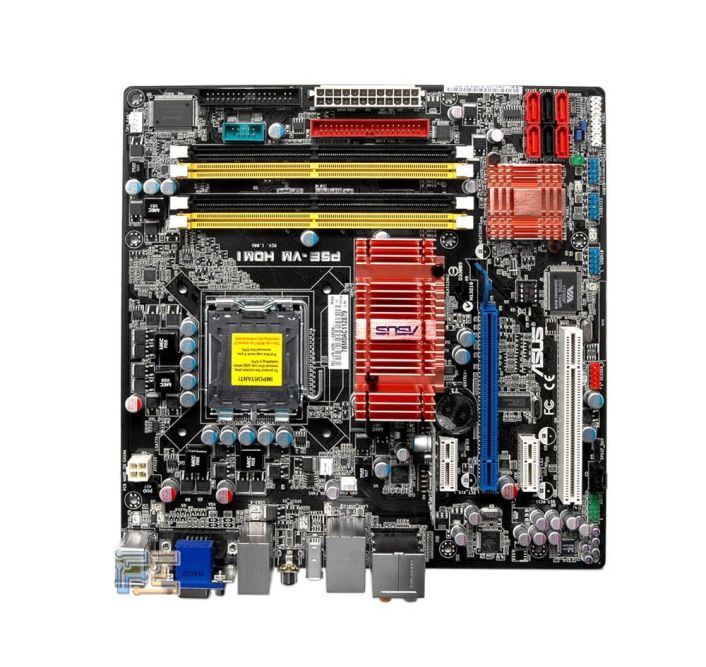 P5E-VM ASUS HDMI Socket LGA 775 Intel G35 + ICH9R Chipset Core 2 Extreme/ Core 2 Quad/ Core 2 Duo/ Pentium Extreme/ Pentium D/ Pentium 4 Processors Support DDR2 4x DIMM 6x SATA 3.0Gb/s uATX Motherboard (Refurbished)