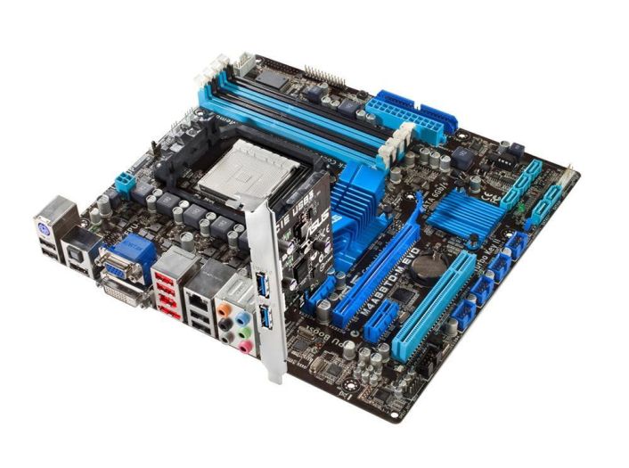 90-MIBD05-G0EAY00Z ASUS Socket AM3 AMD 880G + SB850 Chipset AMD Phenom II/ AMD Athlon II/ AMD Sempron 100 Series Processors Support DDR3 4x DIMM 5x SATA 3.0Gb/s Micro-ATX Motherboard (Refurbished)