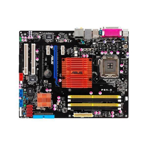P5N-DGREEN ASUS P5N-D Socket LGA 775 Nvidia nForce 750i SLI Chipset Intel Core 2 Quad/ Core 2 Extreme/ Core 2 Duo/ Pentium Extreme/ Pentium D/ Pentium 4 Processors Support DDR2 4x DIMM 4x SATA 3.0Gb/s ATX Motherboard (Refurbished)