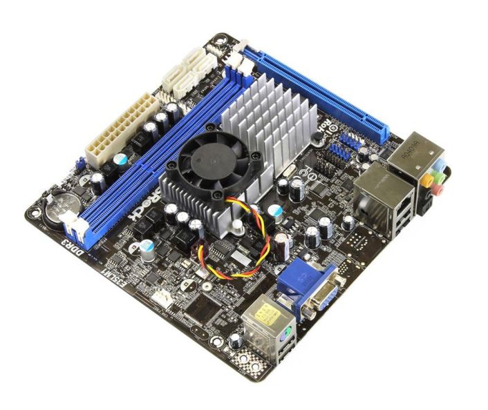 E35LM1 ASRock AMD A50M Chipset AMD Zacate E-240 APU Processors Support DDR3 2x DIMM 4x SATA3 6.0Gb/s Mini-ITX Motherboard (Refurbished)