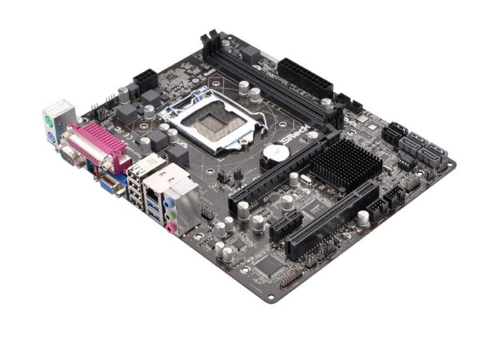 B85M-GL ASRock Socket LGA 1150 Intel B85 Chipset New 4th & 4th Generation Core i7 / i5 / i3 / Pentium / Celeron Processors Support DDR3/DDR3L 2x DIMM 4x SATA3 6.0Gb/s Micro-ATX Motherboard (Refurbished)