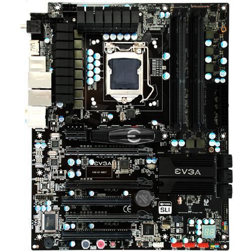 132LFE657KR EVGA 132-LF-E657-KR Socket LGA 1156 Intel P55 Express Chipset Core i7 / i5 processors Support DDR3 4x DIMM 6x SATA 3.0Gb/s ATX Motherboard
