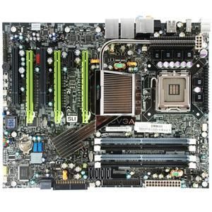 132CKNF78TR EVGA nForce 780i SLI ATX Intel Motherboard Socket LGA 775, Dual Channel DDR2, 3x PCI Express 2.0 x16, Gigabit Ethernet LAN (Refurbished)