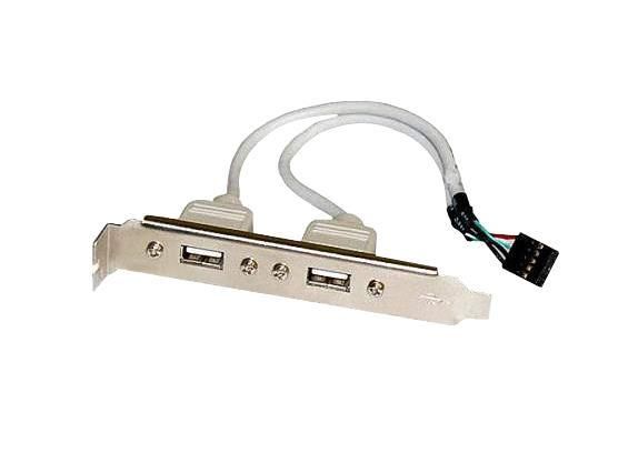 C13667-001 Intel Desktop Back Panel USB 2.0 Header Bracket (Refurbished)