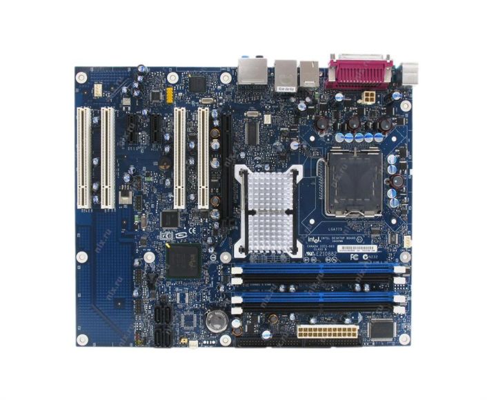 BOXD945PWMML Intel Desktop Motherboard Intel Chipset Socket T LGA-775 1 x Retail Pack 1 x Processor Support 4GB Floppy Controller, Serial ATA/300, Ultra ATA/100 (ATA-6) 1 x PCIe x16 Slot (Refurbished)