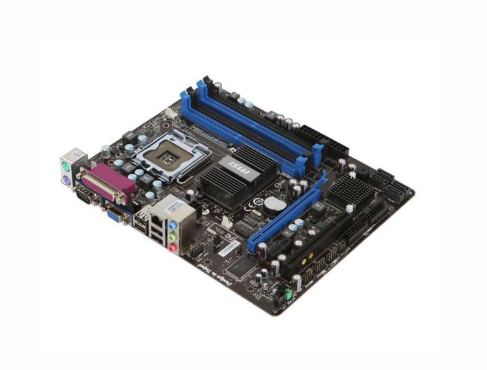 G41MP33 MSI Socket LGA 775 Intel G41/ ICH7 Chipset Intel Core 2 Quad Processors Support DDR3 2x DIMM 4x SATA 6.0Gb/s Micro-ATX Motherboard (Refurbished)