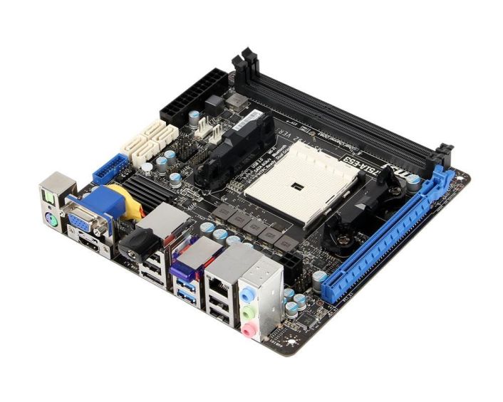 FM2-A75IA-E53 MSI Socket FM2 AMD A75 Chipset AMD A8/A6/A4/A10-Series Processors Support DDR3 2x DIMM 4x SATA 3.0Gb/s Mini-ITX Motherboard (Refurbished)