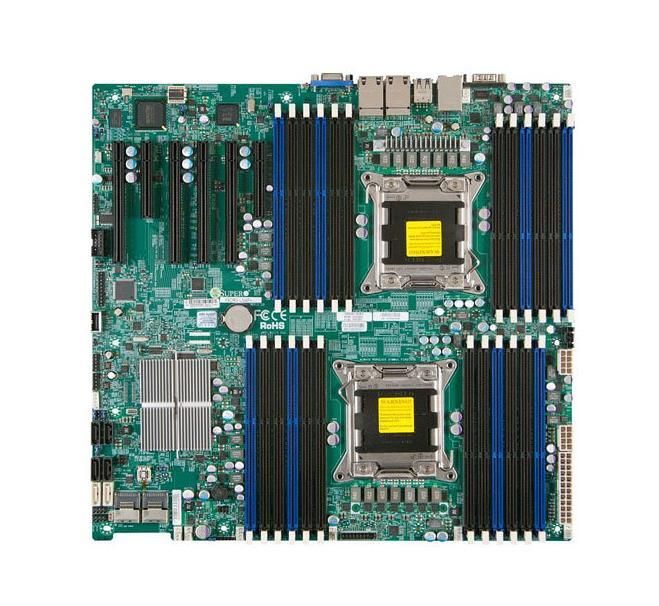 X9DRILN4FB SuperMicro Dual Socket-LGA2011 Chipset Intel C602 24 x DDR3 10 x SATA 6 x PCI Express 9 x USB E-ATX Server Motherboard (Refurbished)