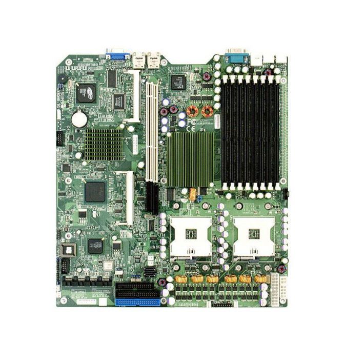 MBD-X6DHR-TG-P SuperMicro X6DHR-TG Dual Socket FC-mPGA4 Intel E7520 Chipset 64-Bit Intel Xeon Processors Support DDR 8x DIMM 2x SATA Extended-ATX Server Motherboard (Refurbished)