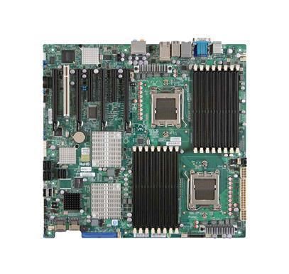 MBD-H8DA6+-O SuperMicro H8DA6+ Socket F AMD SR5690 + SP5100 Chipset AMD Opteron 2000 Series Processors Support DDR2 16x DIMM 6x SATA2 3.0Gb/s Enhanced Extended ATX Server Motherboard (Refurbished)