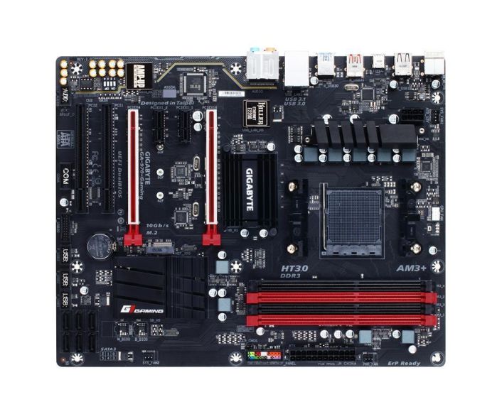GA-970-Gaming(rev.1.1) Gigabyte Socket AM3+ AMD 970/ SB950 Chipset AM3+ FX/ AMD AM3 Phenom II/ Athlon II Processors Support DDR3 4x DIMM 6x SATA 6.0Gb/s ATX Motherboard (Refurbished) GA-970-Gaming (rev. 1.1)