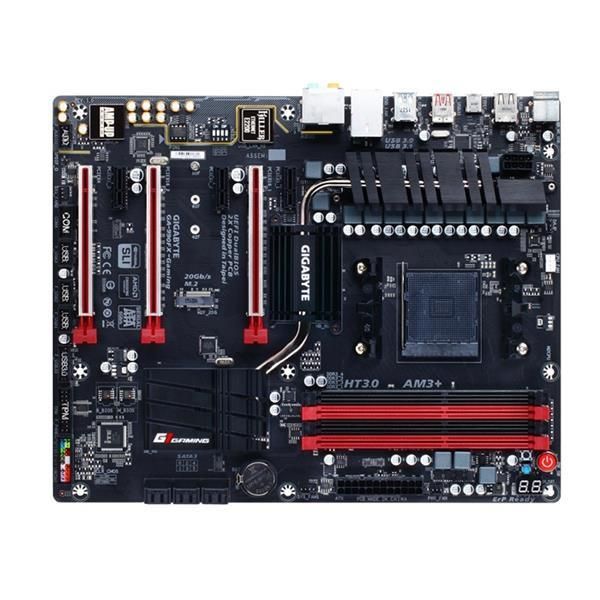 GA-990FX-Gaming(rev.1.0) Gigabyte Socket AM3+ AMD 990X/ SB950 Chipset AMD AM3+ FX/ AM3 Phenom II/ Athlon II Processors Support DDR3 4x DIMM 6x SATA 6.0Gb/s ATX Motherboard (Refurbished) GA-990FX-Gaming (rev. 1.0)