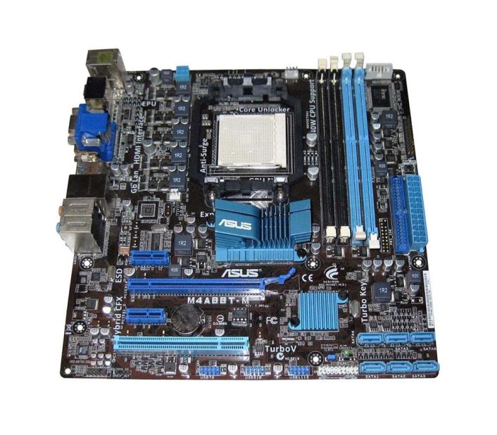 90-MIBD20-G0EAY0 ASUS Socket AM3 AMD 880G + SB710 Chipset AMD Phenom II/ AMD Athlon II/ AMD Sempron 100 Series Processors Support DDR3 4x DIMM 6x SATA 3.0Gb/s Micro ATX Motherboard (Refurbished)