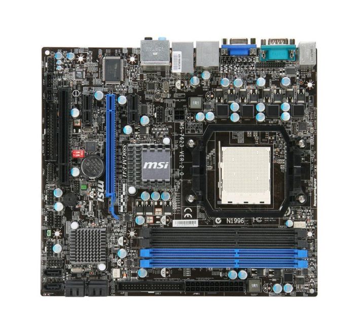880GM-E41 MSI Socket AM3 AMD 880G + SB710 Chipset AMD Phenom II X4/ Phenom II X2 Processors Support DDR3 4x DIMM 6x SATA 3.0Gb/s Micro-ATX Motherboard (Refurbished)