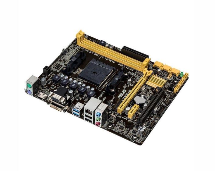 A78M-E-A1 ASUS A78M-E Socket FM2+ AMD A78 Chipset AMD Athlon/ AMD A-Series Processors Support DDR3 2x DIMM 6x SATA 6.0G/s Micro-ATX Motherboard (Refurbished) A78M-E