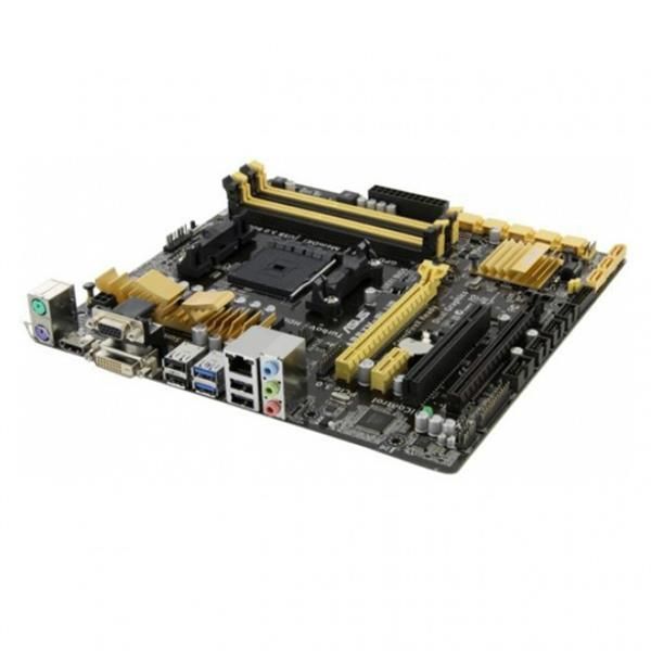 A55BMPLUSCSM ASUS A55BM-PLUS/CSM Socket FM2+ AMD A55 Chipset AMD Athlon/ A-Series Processors Support DDR3 4x DIMM 6x SATA 3.0Gb/s Micro-ATX Motherboard (Refurbished)