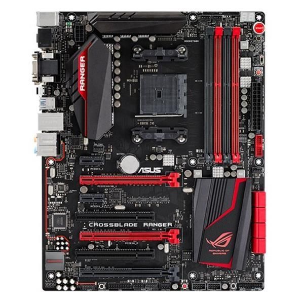 CROSSBLADE RANGER ASUS Socket FM2+ AMD A88X Chipset AMD Athlon/ A-Series Processors Support DDR3 4x DIMM 8x SATA 6.0Gb/s ATX Motherboard (Refurbished)