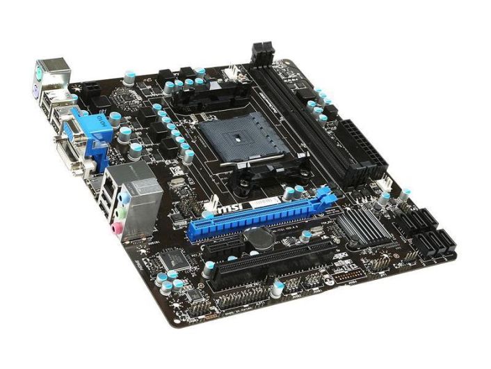 7721-084R MSI A58M-E35 Socket FM2+ / FM2 AMD A58 Chipset AMD Athlon/A- Series Processors Support DDR3 2x DIMM 6x SATA 3.0Gb/s Micro-ATX Motherboard (Refurbished)