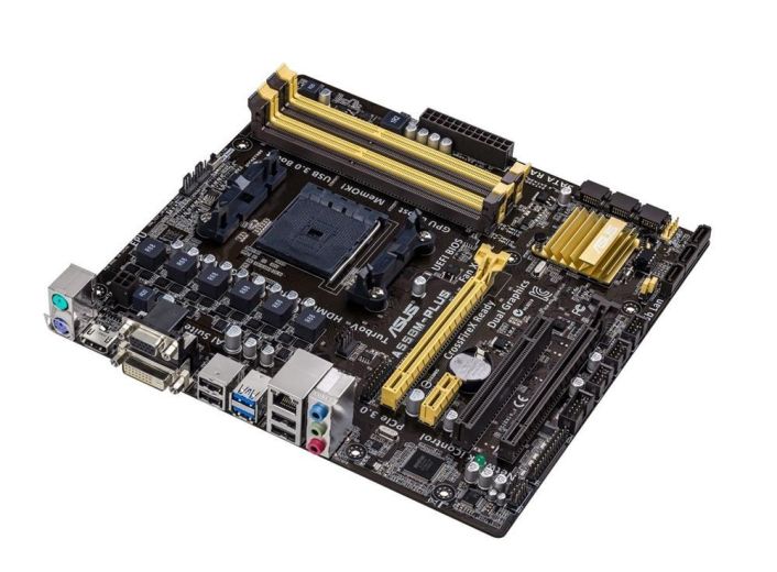 90MB0H70-M0AAY0 ASUS A55BM-PLUS/CSM Socket FM2+ AMD A55 Chipset AMD Athlon/ A-Series Processors Support DDR3 4x DIMM 6x SATA 3.0Gb/s Micro-ATX Motherboard (Refurbished)