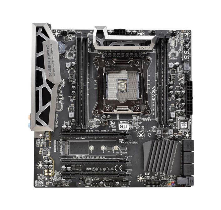 131-SX-E295-KR EVGA X299 Micro Desktop Motherboard Intel Chipset Socket R4 LGA-2066 (Refurbished)