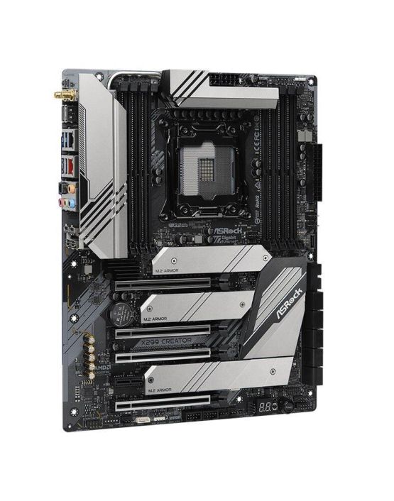 Creator X299 MSI Socket LGA 2066 Intel X299 Chipset Core X Series Processors Support DDR4 8 DIMM 8x SATA 6.0Gb/s Extended-ATX Motherboard (Refurbished)