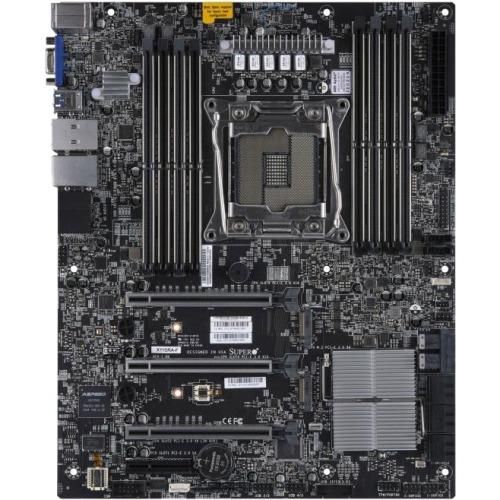 MBD-X11SRA-RF-O SuperMicro X11SRA-RF Socket LGA 2066 Intel C422 Chipset Intel Xeon Processors Support DDR4 8x DIMM 6x SATA3 6.0Gb/s ATX Server Motherboard (Refurbished)