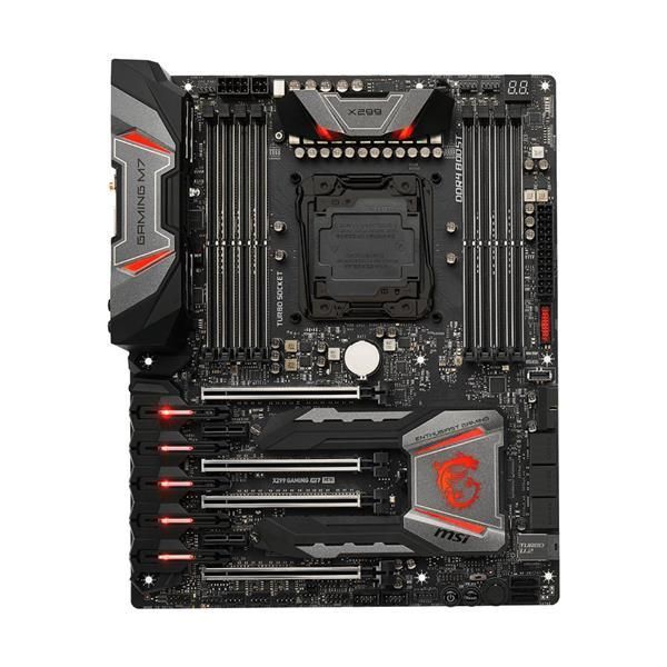 X299GAMINGM7ACK MSI Socket 2066 Intel X299 Chipset Core X-Series Processors Support DDR4 8x DIMM 8x SATA 6.0Gb/s ATX Motherboard (Refurbished) X299 GAMING M7 ACK