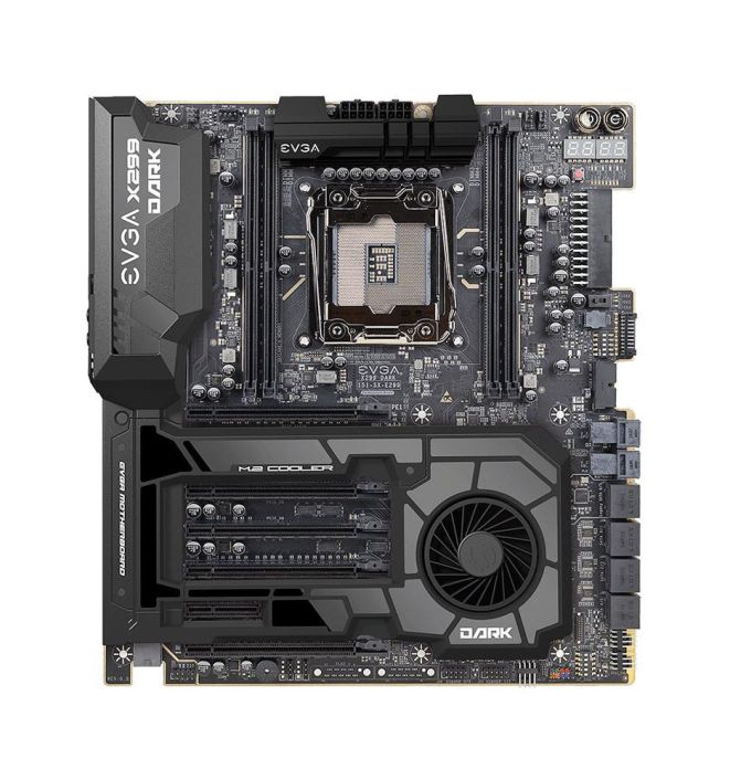 151-SX-E299-KR EVGA Socket 2066 Intel X299 Chipset Intel Core X Series Processors Support DDR4 4x DIMM 6x SATA 6.0Gb/s Extended-ATX Motherboard (Refurbished)