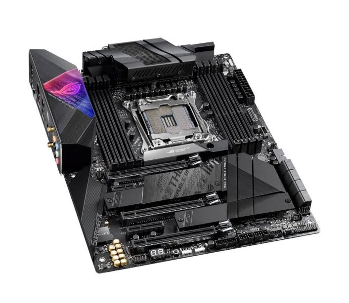 90MB11A0-M0EAY0 Asus Socket LGA 2066 Intel X299 Chipset Core X-Series Processors Support DDR4 8x DIMM 8x 6.0Gb/s ATX Motherboard (Refurbished)
