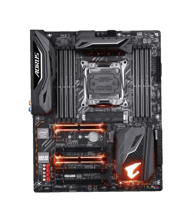 X299AORUSGaming3Pro(rev.1.0) Gigabyte Socket LGA 2066 Intel X299 Express Chipset Core X-Series Processors Support DDR4 8x DIMM 8x SATA 6.0Gb/s ATX Motherboard (Refurbished) X299 AORUS Gaming 3 Pro (rev. 1.0)
