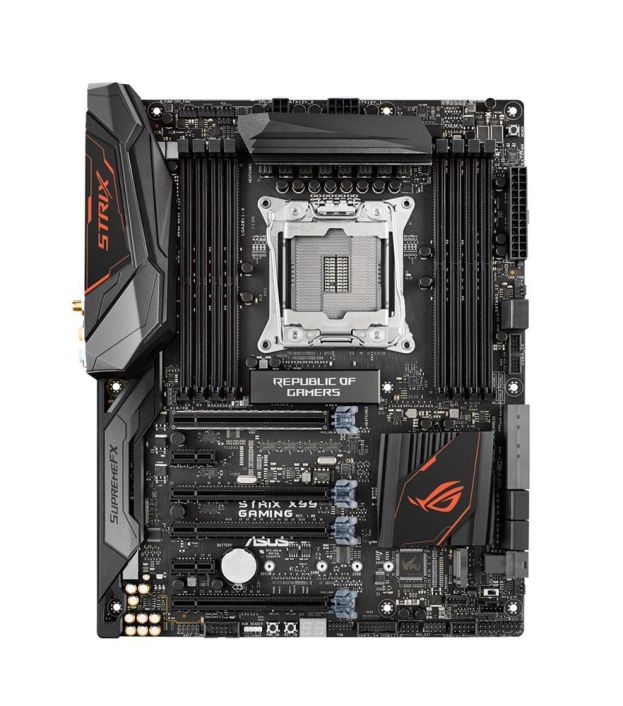 ROG STRIX X299 GAMING Asus Socket LGA 2066 Intel X299 Chipset Core X-Series Processors Support DDR4 8x DIMM 8x 6.0Gb/s ATX Motherboard (Refurbished)