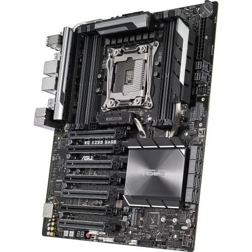 90SW0070-M0AAY0 Asus WS X299 SAGE Workstation Motherboard Intel Chipset Socket R4 LGA-2066 (Refurbished)