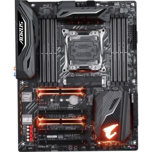 X299AORUSGaming3Pro Gigabyte Socket LGA 2066 Intel X299 Express Chipset Core X-Series Processors Support DDR4 8x DIMM 8x SATA 6.0Gb/s ATX Motherboard (Refurbished) X299 AORUS Gaming 3 Pro