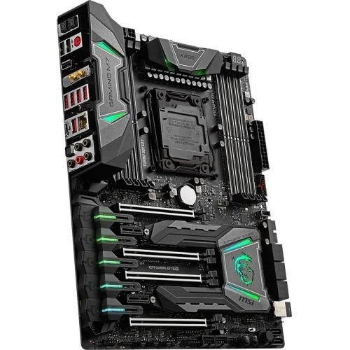 X299 GAMING M7 ACK MSI Socket LGA 2066 Intel X299 Chipset Core X-Series Processors Support DDR4 8x DIMM 8x SATA 6.0Gb/s ATX Motherboard (Refurbished)