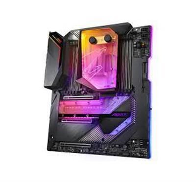 X299X AORUS XTREME WATERFORCE Gigabyte Socket LGA 2066 Intel X299 Express Chipset Core i9 X Series Processors Support DDR4 8x DIMM 8x SATA 6.0Gb/s ATX Motherboard Refurbished (Refurbished)