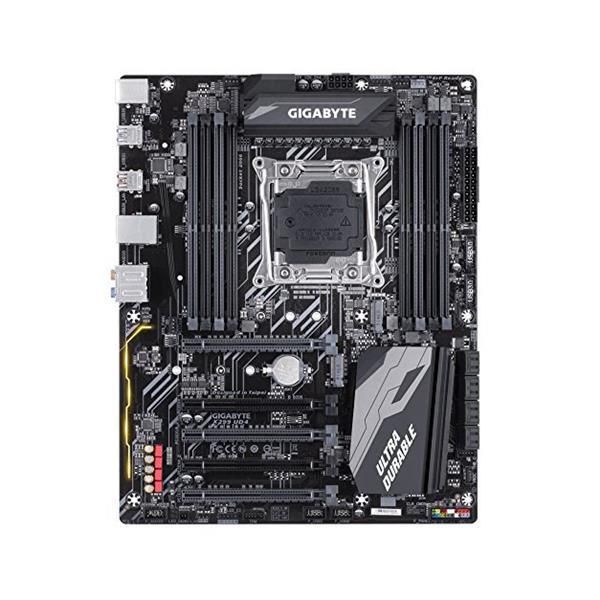X299 UD4 Gigabyte Socket LGA 2066 Intel X299 Express Chipset Core X Series Processors Support DDR4 8x DIMM 8x SATA 6.0Gb/s ATX Motherboard (Refurbished)