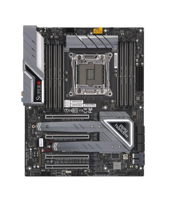 C9X299-PG SuperMicro Socket LGA 2066 Intel X299 Chipset Core i7 / i5 X-Series / i9 X-Series / i9 Extreme Series Processors Support DDR4 8x DIMM 6x SATA3 6.0Gb/s ATX Motherboard