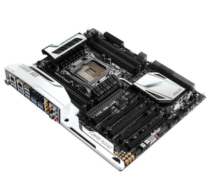MB-X99DEU3 ASUS X99-DELUXE/U3.1 Socket LGA 2011-v3 Intel X99 Chipset Core i7 Processors Support DDR4 8x DIMM 8x SATA 6.0Gb/s ATX Motherboard (Refurbished)