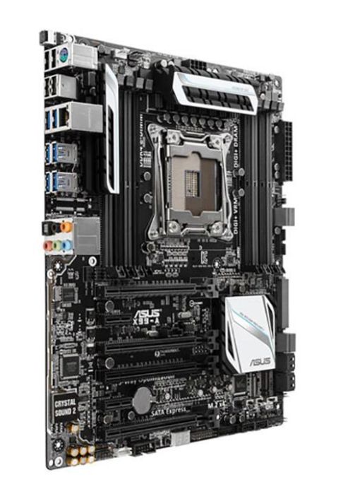 90MB0K50-M0EAY0 ASUS X99-A Socket 2011-v3 Intel X99 Chipset Core i7 Processors Support DDR4 8x DIMM 8x SATA 6.0Gb/s ATX Motherboard (Refurbished)