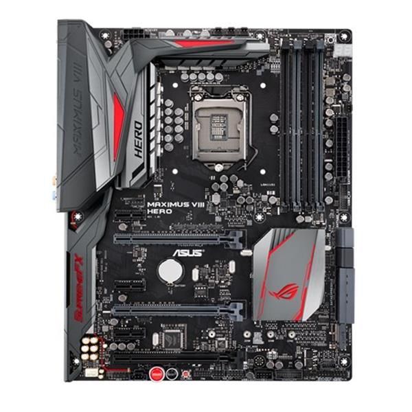 MAXIMUS-VIII-HERO ASUS MAXIMUS VIII HERO Socket LGA 1151 Intel Z170 Chipset 6th Generation Core i7 / i5 / i3 / Pentium / Celeron Processors Support DDR4 4x DIMM 6x SATA 6.0Gb/s ATX Motherboard (Refurbished)