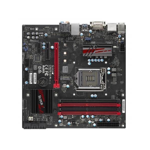 MBD-C7H270-CG-ML SuperMicro C7H270-CG-ML Socket LGA 1151 Intel H270 Express Chipset 7th/6th Generation Core i7 / i5 / i3 / Pentium / Celeron Processors Support DDR4 4x DIMM 6x SATA3 6.0Gb/s Micro-ATX Motherboard (Refurbished)