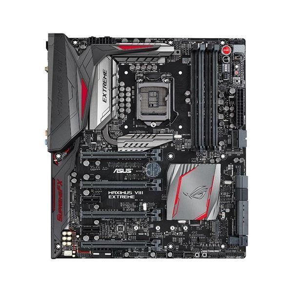 90MB0LU0-M0AAY0 ASUS MAXIMUS VIII EXTREME Socket LGA1151 Intel Z170 Chipset 7th/6th Generation Core i7 / i5 / i3 / Pentium / Celeron Processors Support DDR4 4x DIMM 6x SATA 6.0Gb/s Extended-ATX Motherboard (Refurbished)