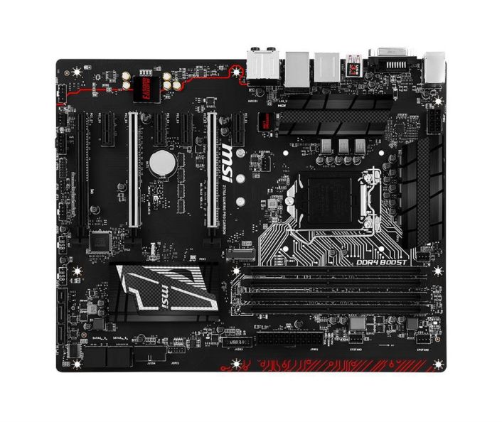 MBZ17AGPC MSI Z170A Gaming Pro Carbon Socket LGA 1151 Intel Z170 Chipset Intel Core i7 /i5/ i3/ Pentium / Celeron Processors Support DDR4 4x DIMM 6x SATA 6.0Gb/s ATX Motherboard (Refurbished)