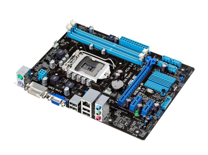 H61M-F ASUS Socket LGA 1151 Intel H61 Chipset 3rd/2nd Generation Core i7 / i5 / i3 / Pentium / Celeron Processors Support DDR3 2x DIMM 4x SATA 3.0Gb/s uATX Motherboard (Refurbished)