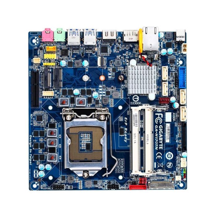 GA-H170TN-B Gigabyte GA-H170TN Desktop Motherboard Intel H170 Chipset Socket H4 LGA-1151 Bulk Pack (Refurbished)