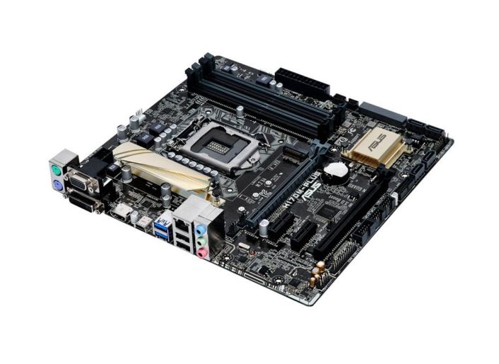 90MB0MT0-M0EAY0 ASUS H170M-PLUS Socket LGA 1151 Intel H170 Chipset 7th/6th Generation Core i7 / i5 / i3 / Pentium / Celeron Processors Support DDR4 4x DIMM 6x SATA 6.0Gb/s Micro-ATX Motherboard (Refurbished)